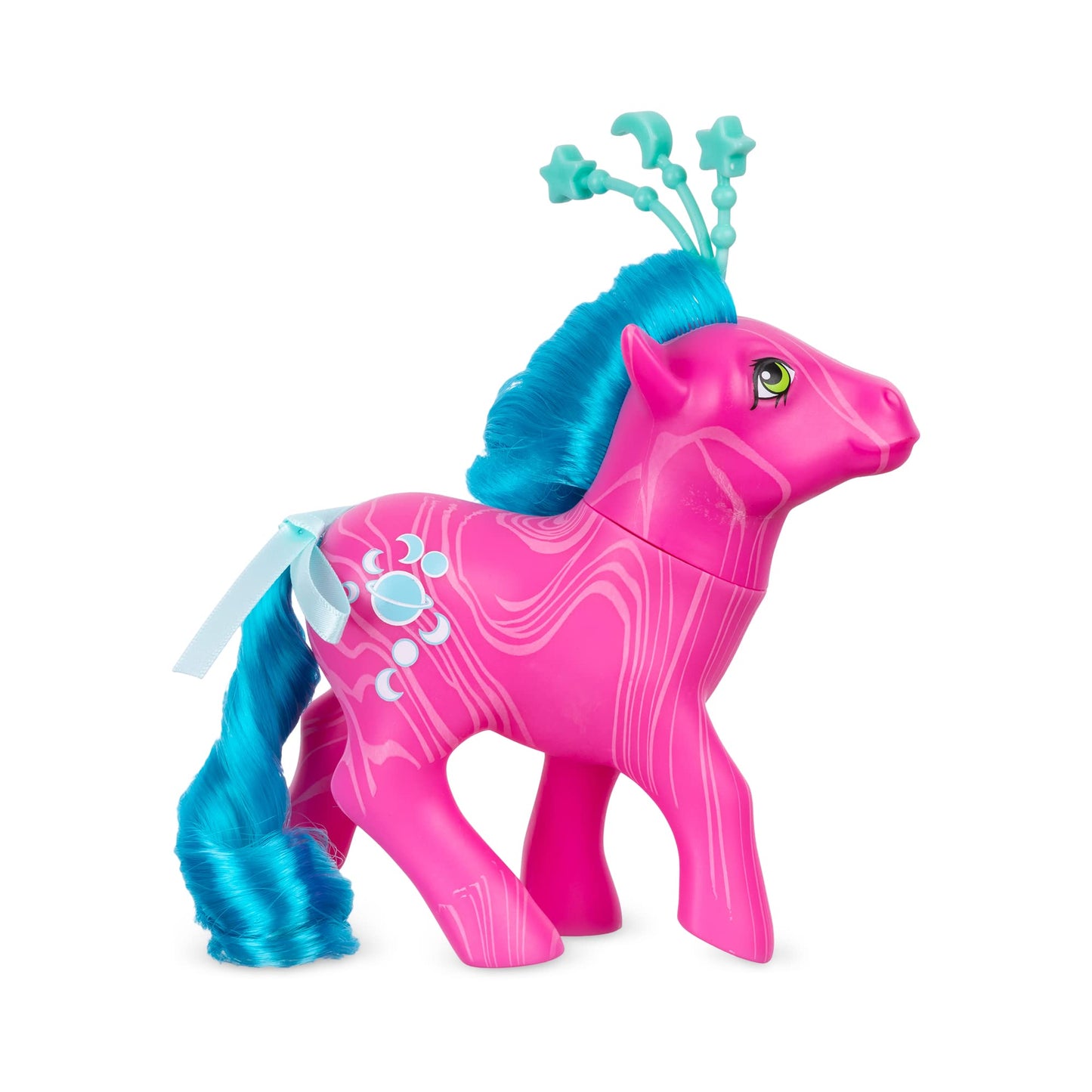 Basic Fun My Little Pony Aurora Celestial Pony – Retro 4-Inch Collectible Figure
