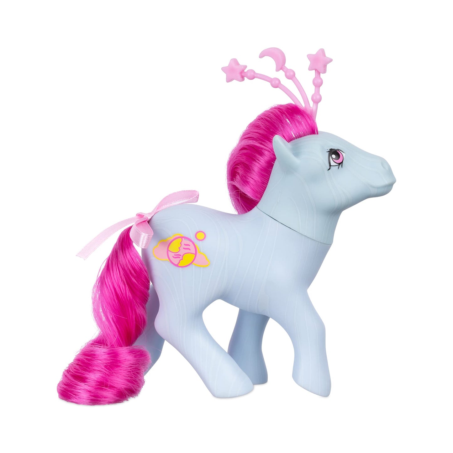 Basic Fun My Little Pony Polaris Celestial Pony — Retro 4-Inch Collectible Figure (40th Anniversary)