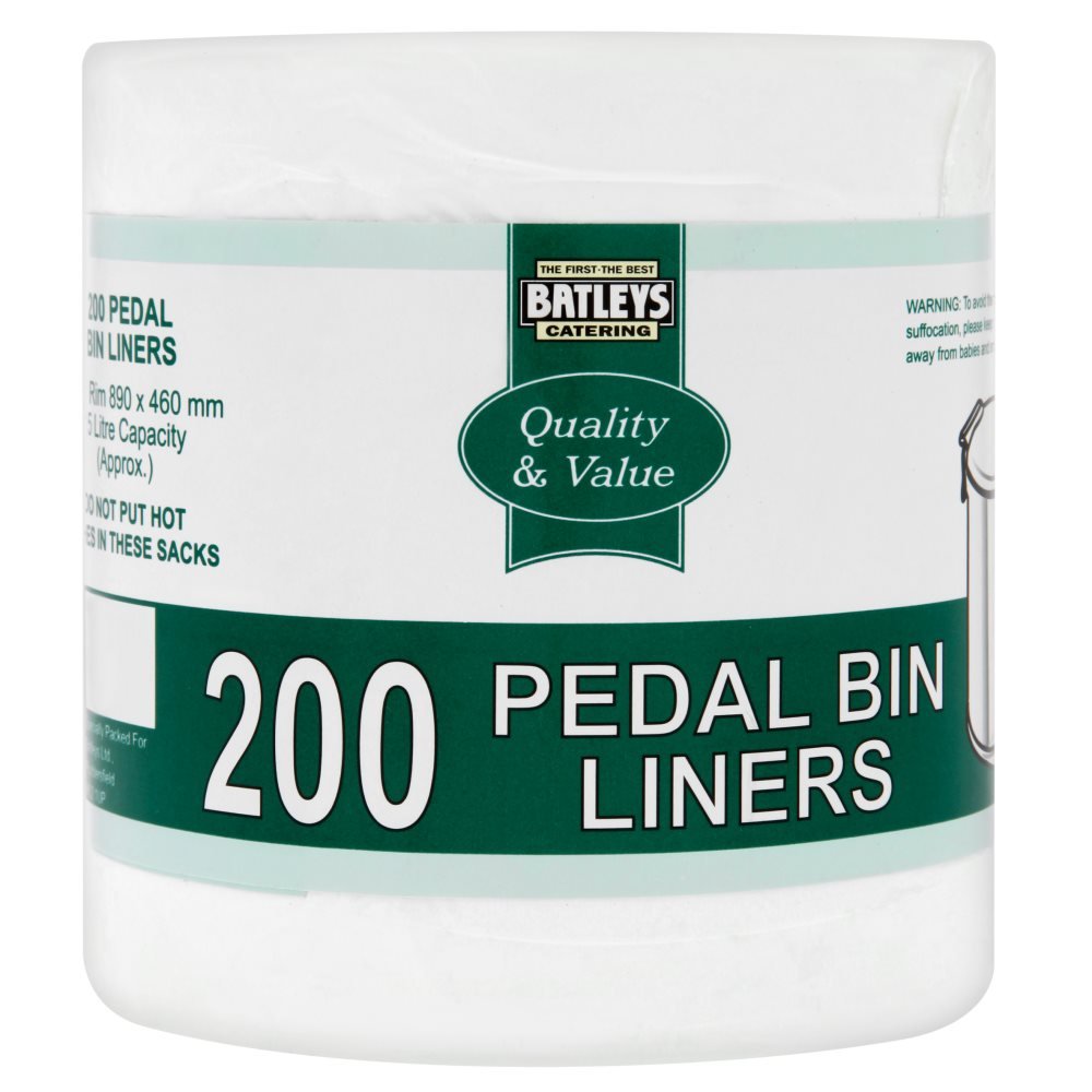 Batleys Catering 200 Pedal Bin Liners