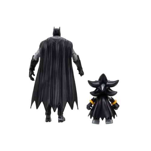 Sonic The Hedgehog DC Comics Action Figure Multipack – Shadow 2.5-inch & Batman 5-inch (Wave 2)