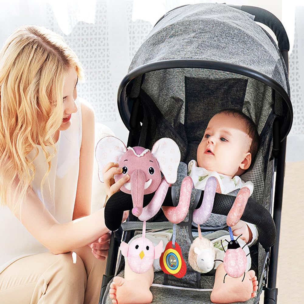 BATOHO Musical Owl Rattle – Car Seat & Stroller Toy for Babies 0-12 Months