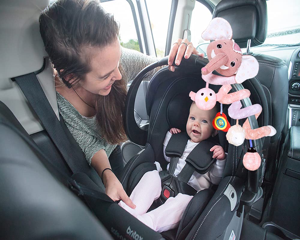 BATOHO Musical Owl Rattle – Car Seat & Stroller Toy for Babies 0-12 Months