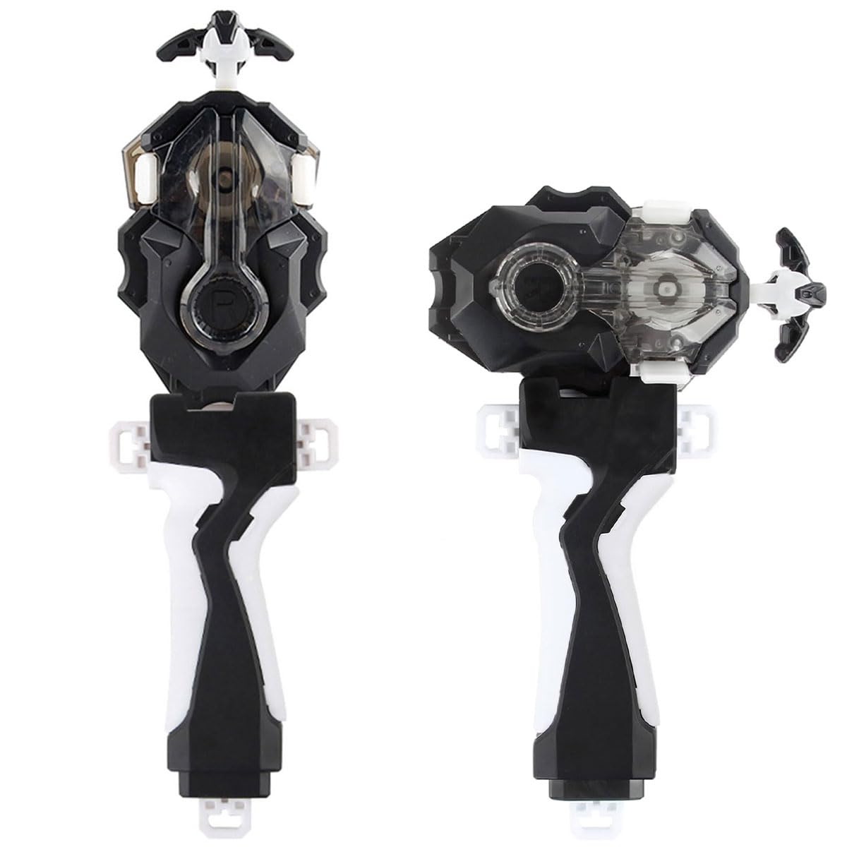 Battbeyle Bey Battling Burst Launcher & Grip B-184 – Left & Right Spin DB Layer System, Black