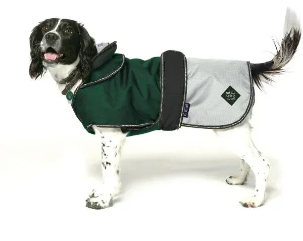 Battersea 2in1 Dog Coat Green 50cm/20