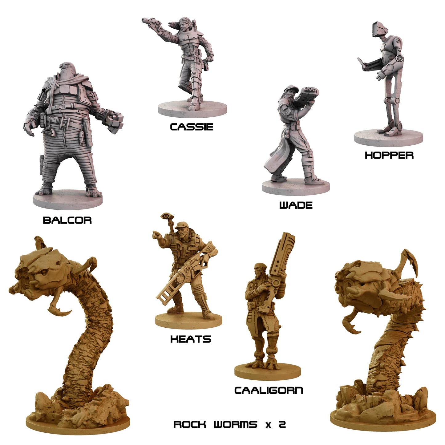 Battle Systems Core Space First Born Starter Set – Sci‑Fi Miniatures & 3D Terrain