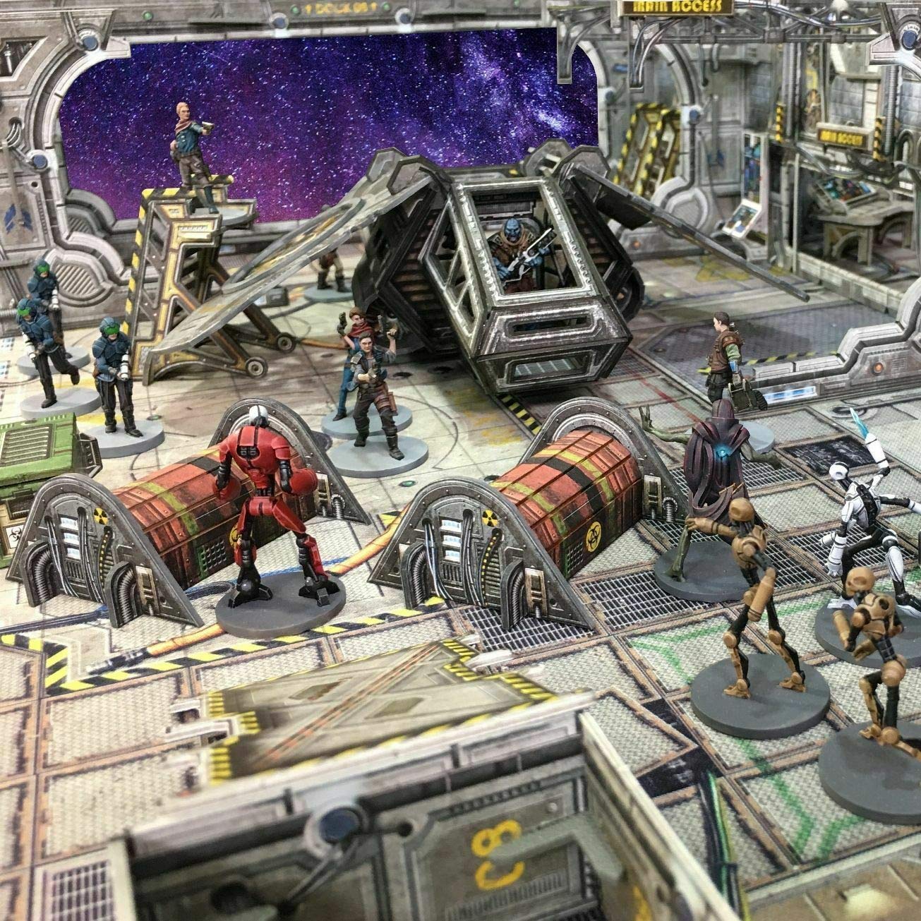 Battle Systems Core Space Get to The Shuttle Expansion - Cooperative & Solo SciFi Dungeon Crawler