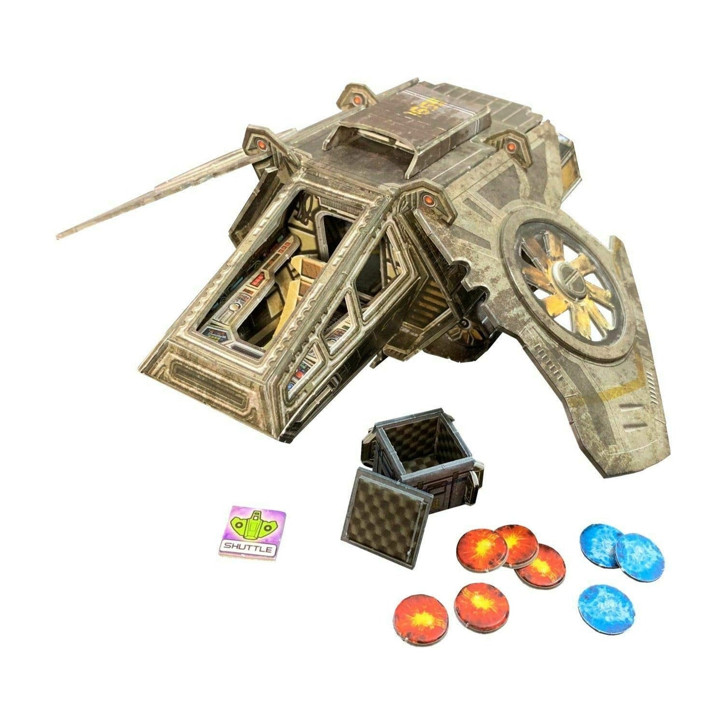 Battle Systems Core Space Get to The Shuttle Expansion - Cooperative & Solo SciFi Dungeon Crawler