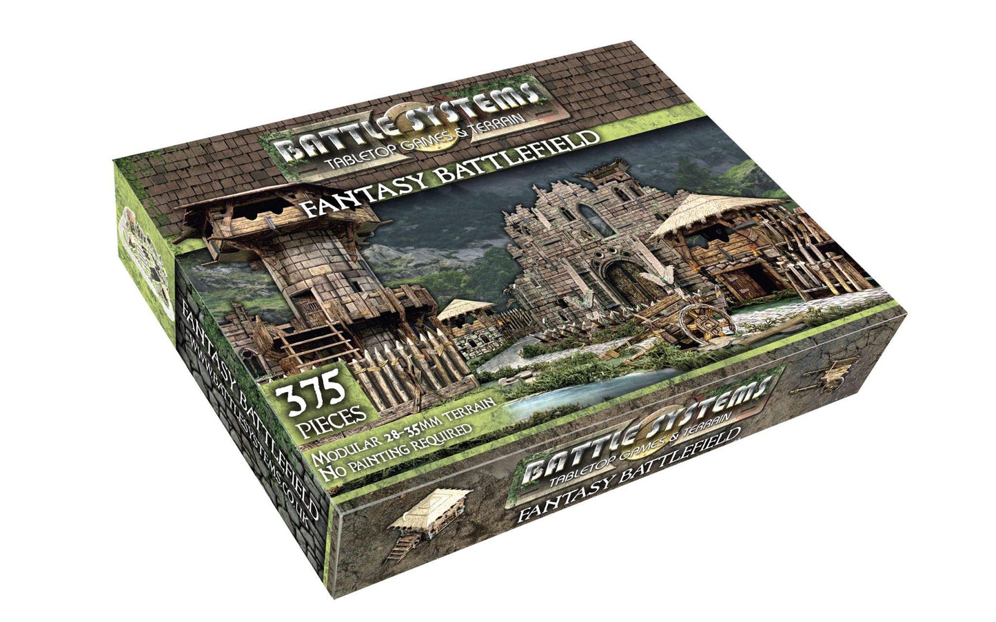 Battle Systems Fantasy Terrain Battlefield Core Set – 28-35mm Wargaming Terrain