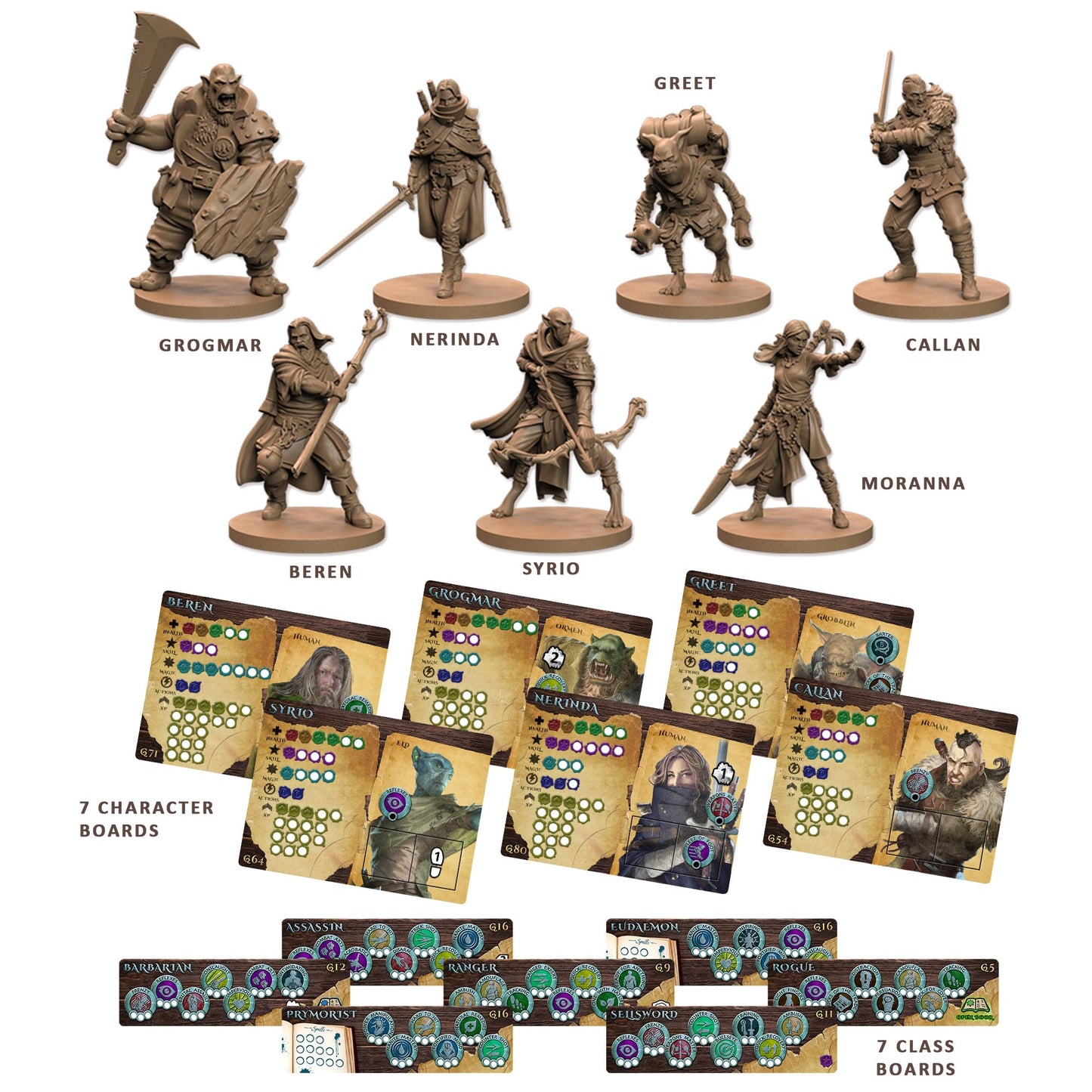 Battle Systems Maladum Dungeons of Enveron Starter Set – Immersive Fantasy Dungeon Crawler
