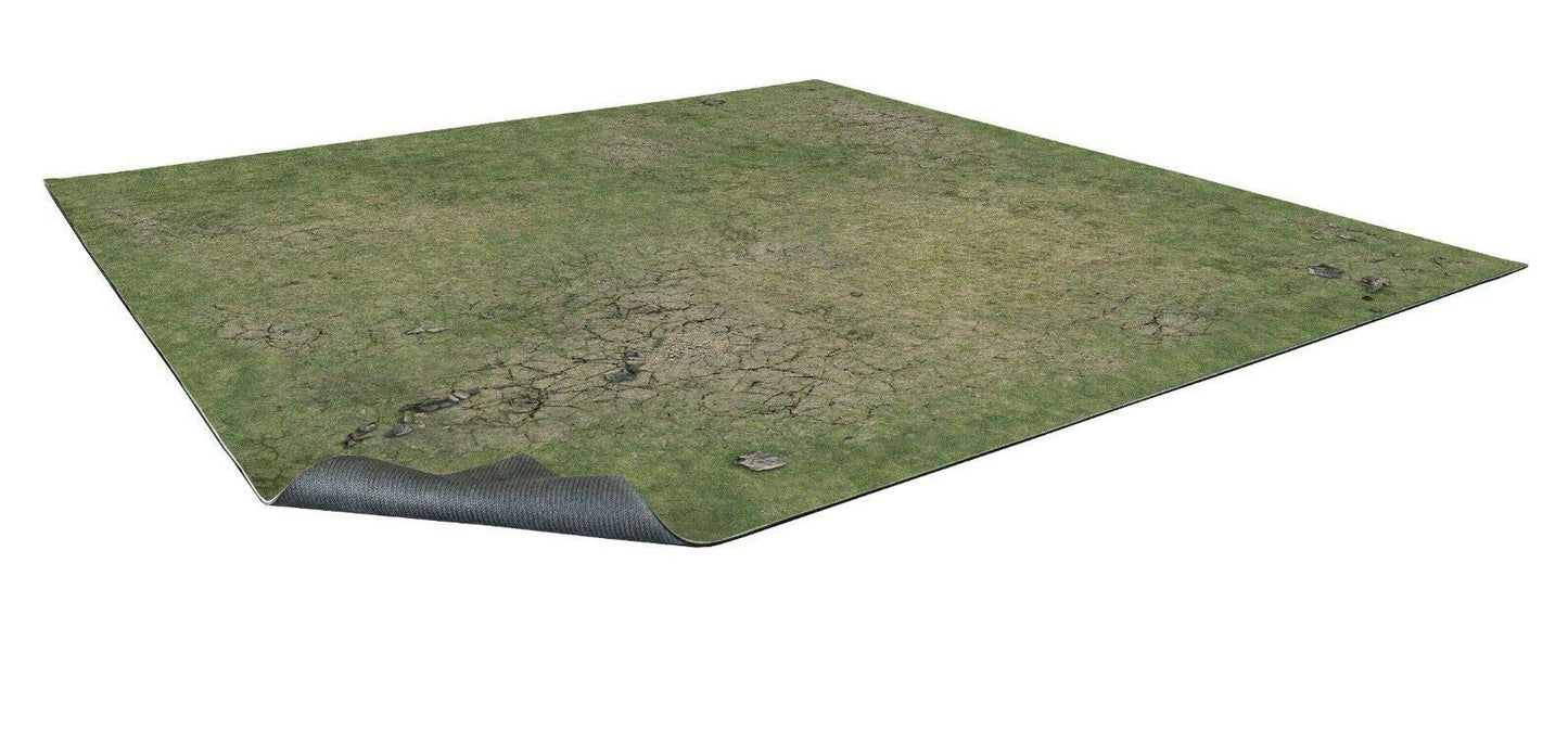 Battle Systems Terrain Grassy Fields Gaming Mat 3x3 – Neoprene-Backed