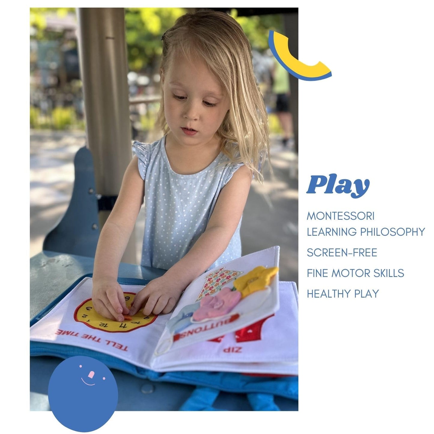 BAVY My Quiet Book – Toddler Travel Toy & Montessori Busy Book for 1–4 Year Olds
