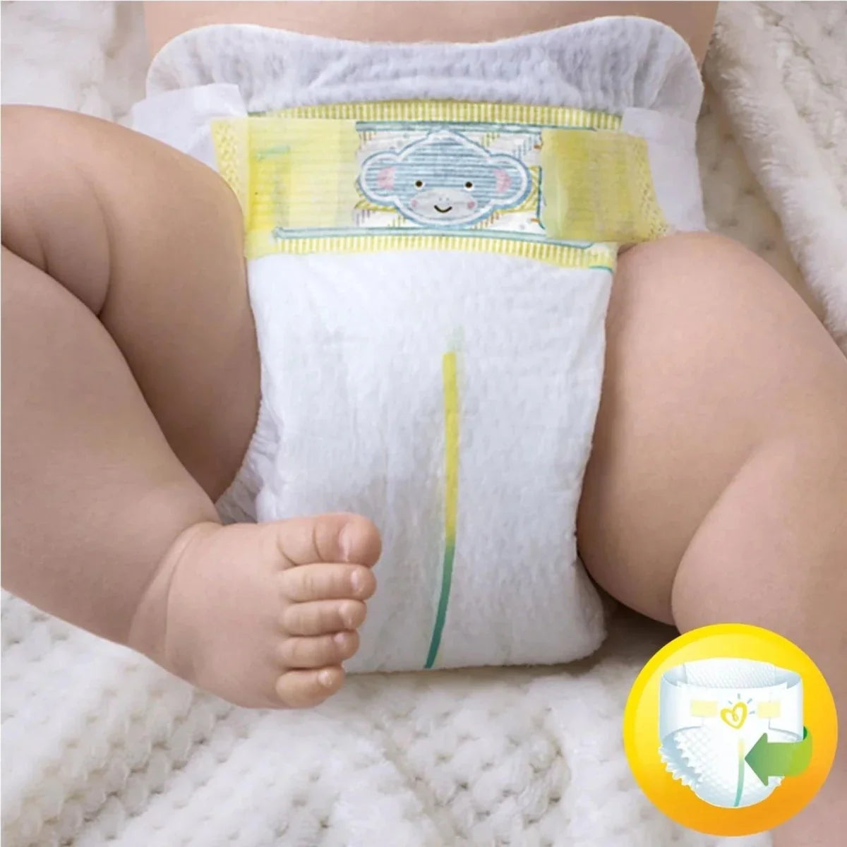 Pampers New Baby Size 0 Premium Protection - 24 nappies