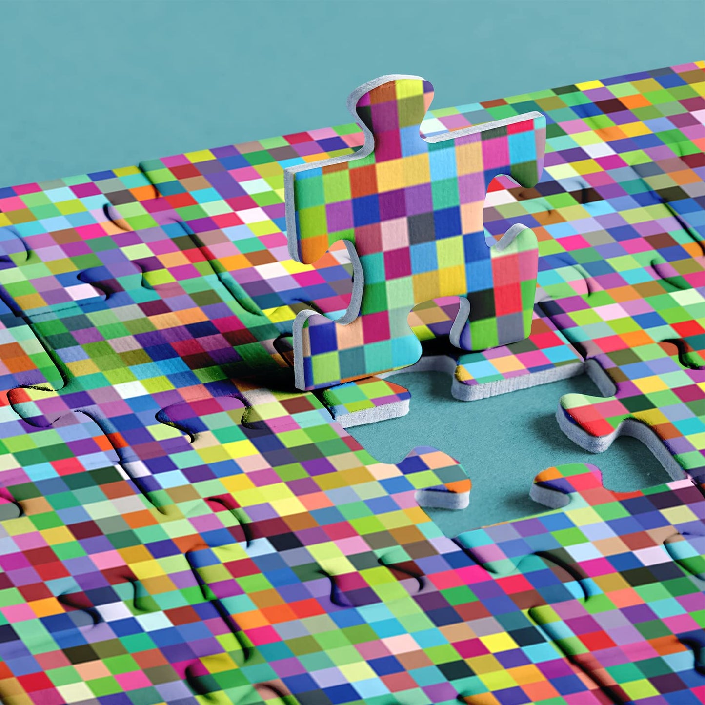 BBOLDIN Impossible 1000-Piece Puzzle for Adults – Colorful Jigsaw Challenge