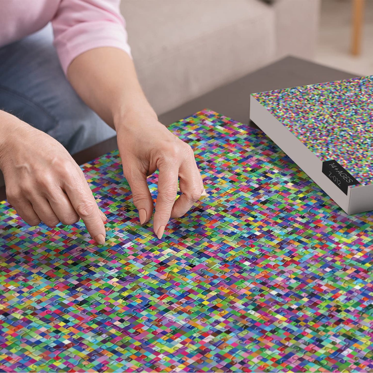 BBOLDIN Impossible 1000-Piece Puzzle for Adults – Colorful Jigsaw Challenge
