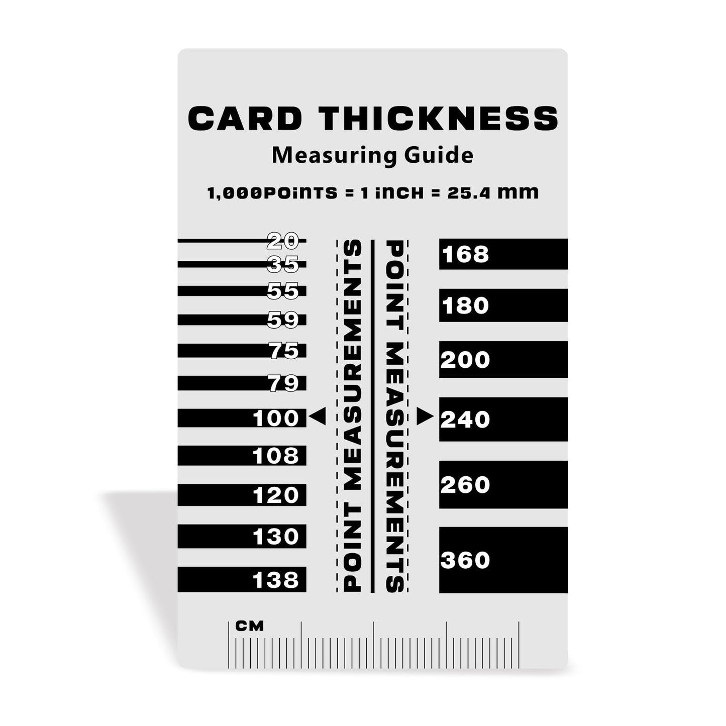 BBRGIRL Card Centering Tool Kit for PSA & Graded Cards | Thickness Gauge & Cleaning Cloths