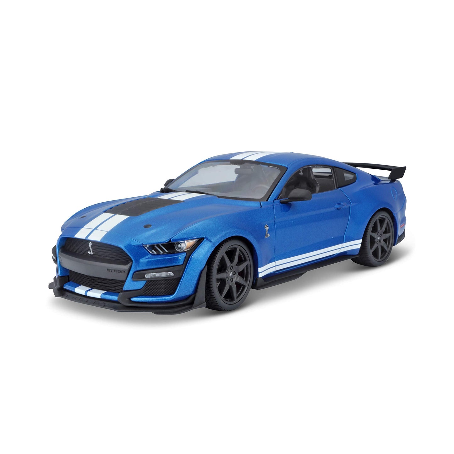BBurago 1:18 Special Edition 2020 Mustang Shelby GT500 Die-Cast Car - Orange/Blue