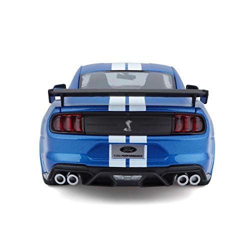 BBurago 1:18 Special Edition 2020 Mustang Shelby GT500 Die-Cast Car - Orange/Blue