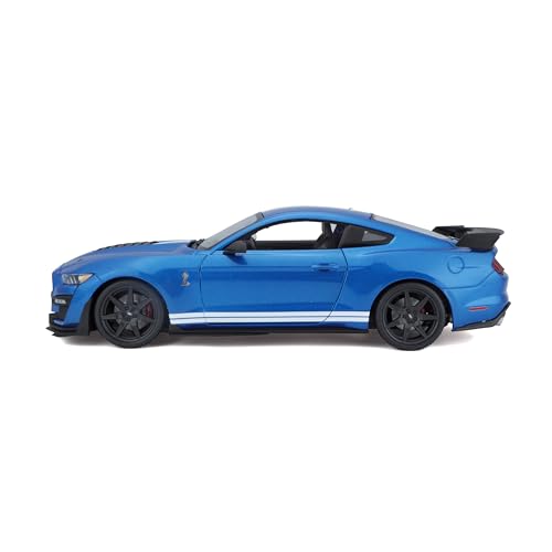 BBurago 1:18 Special Edition 2020 Mustang Shelby GT500 Die-Cast Car - Orange/Blue