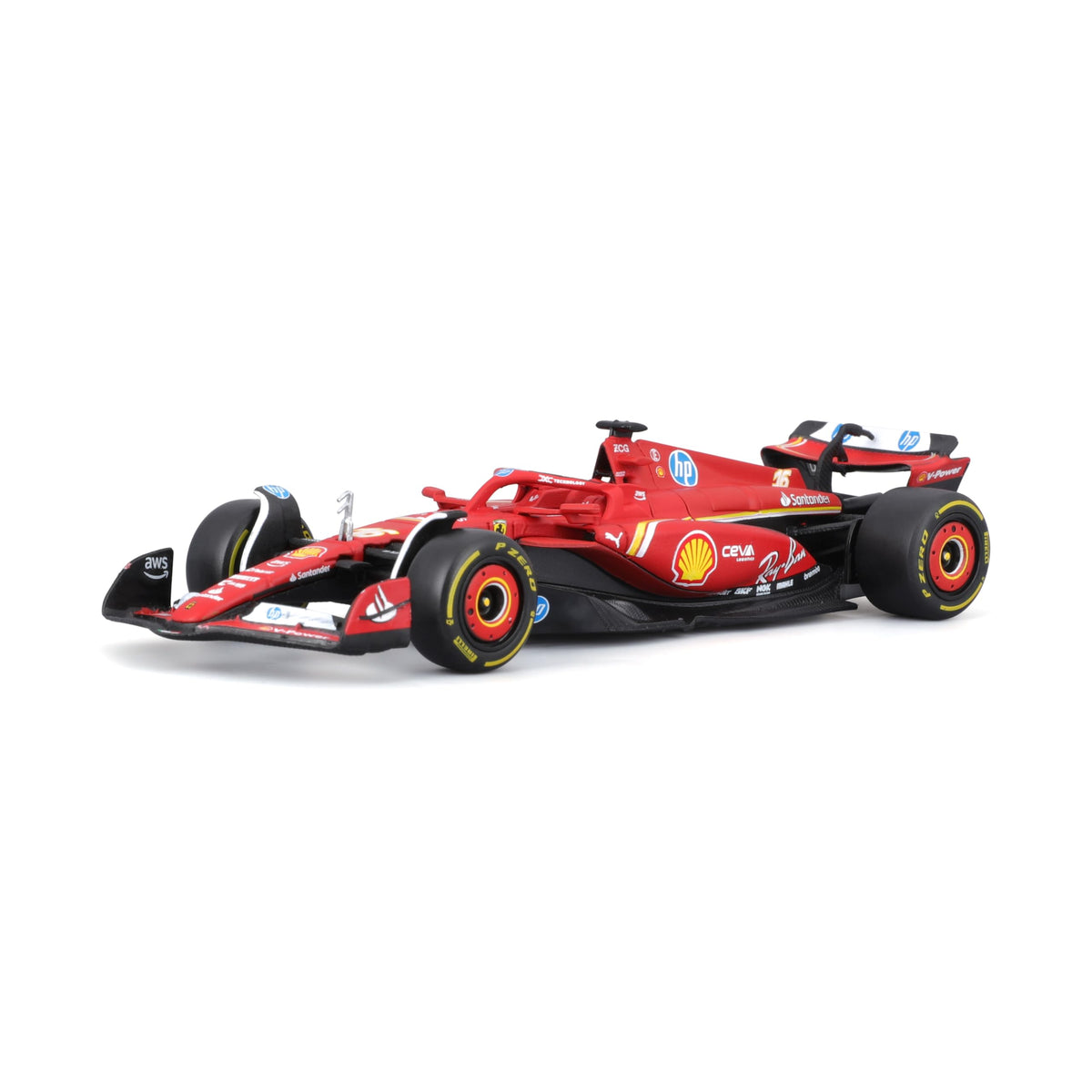Bburago 1:43 Ferrari SF-24 (2024) Die-Cast Model Car | Collectible & Play