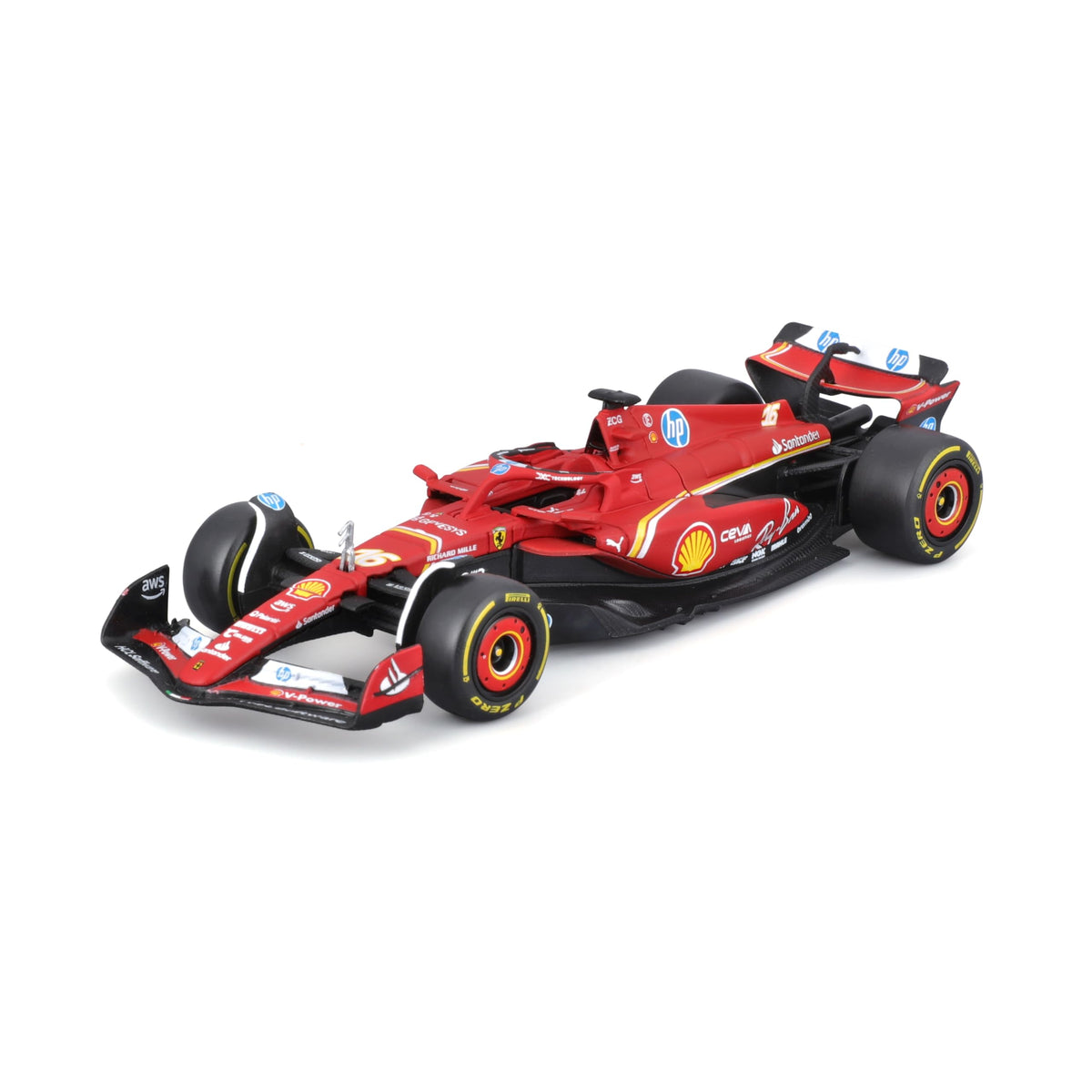 Bburago 1:43 Ferrari SF-24 (2024) Die-Cast Model Car | Collectible & Play