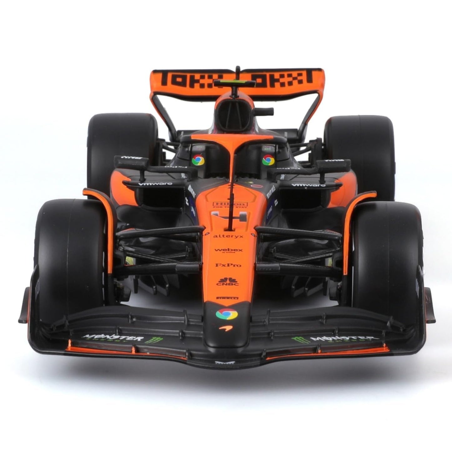 Bburago 1:24 2024 Race McLaren MCL38 with Norris #4 – Die-Cast Model Car