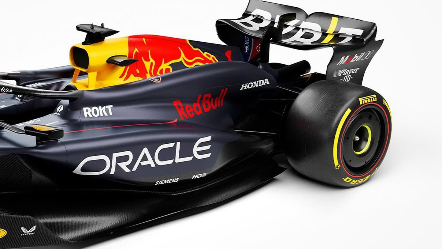 BBurago 1/43 Red Bull Racing RB20 F1 GP 2024 Race Collection – Max Verstappen #1 Diecast Model