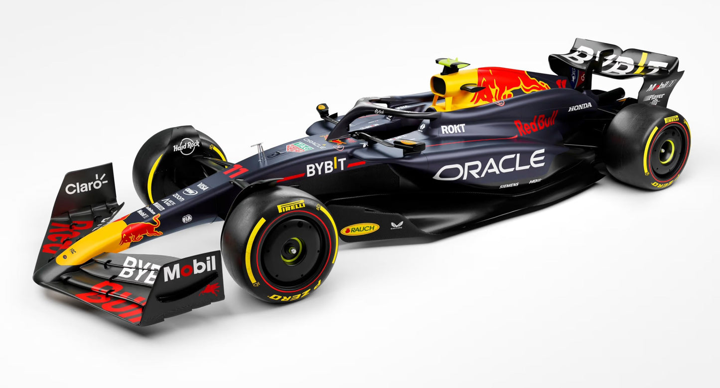 BBurago 1/43 Red Bull Racing RB20 F1 GP 2024 Race Collection – Max Verstappen #1 Diecast Model