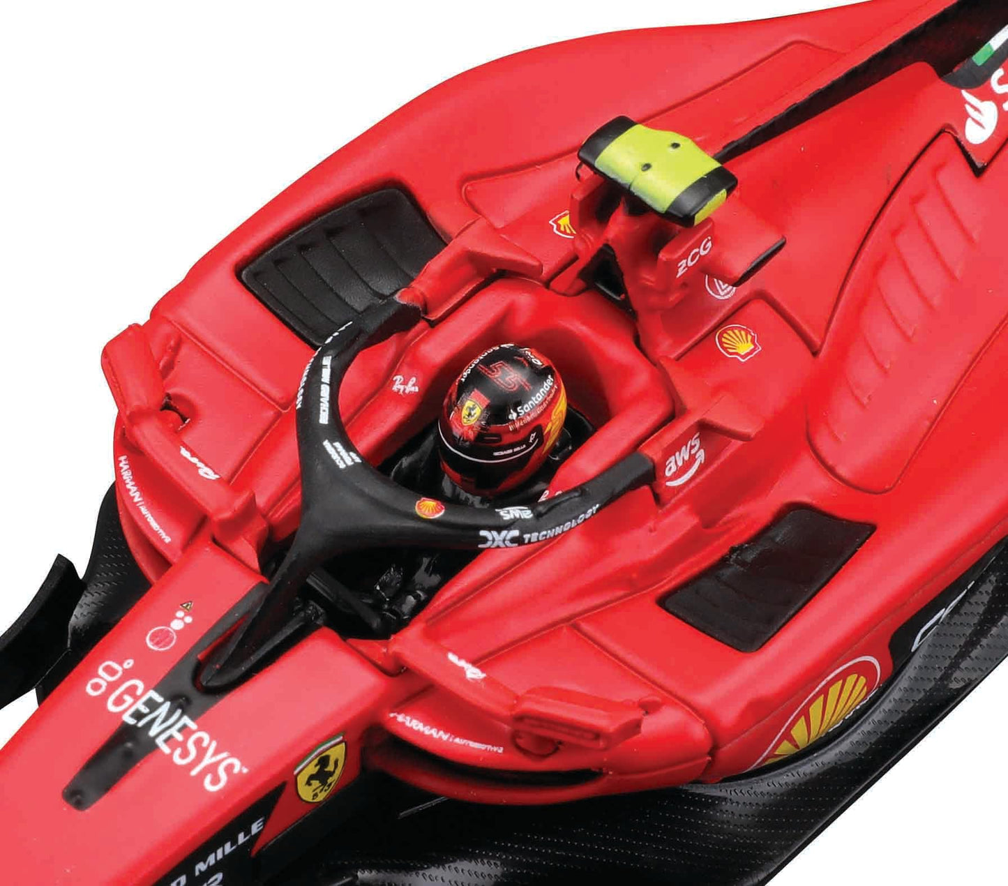 Bburago 1:24 Scuderia Ferrari SF-23 Die-Cast Car – Carlos Sainz #55 (2023)