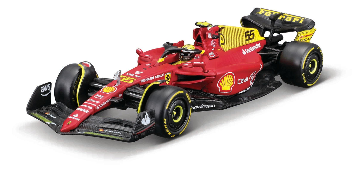 Bburago 1:24 Scuderia Ferrari SF-23 Die-Cast Car – Carlos Sainz #55 (2023)