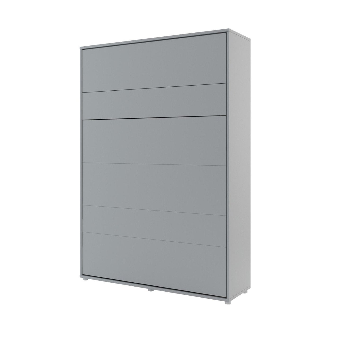 Vertical Folding Wall Bed – Double 140cm | Hidden Pull Down Bed with Gas Soft-Close & Locking System