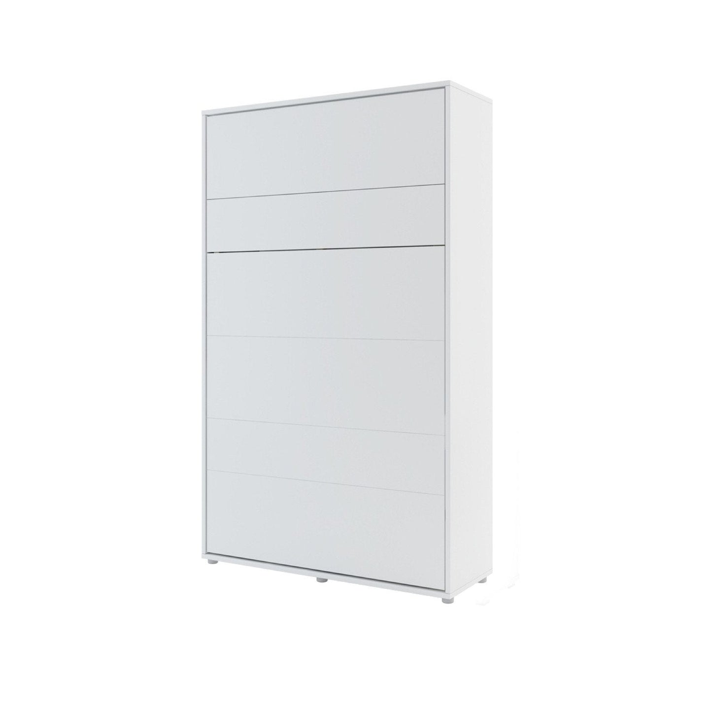 Vertical Folding Wall Bed – Small Double 120cm | Hidden Pull Down Bed with Gas Soft-Close & Locking System