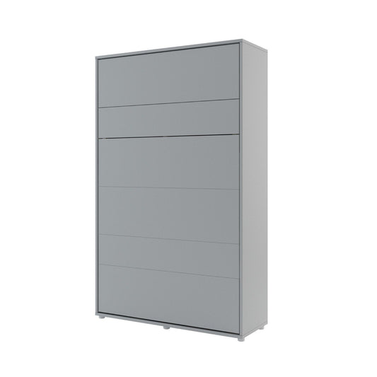 Vertical Folding Wall Bed – Small Double 120cm | Hidden Pull Down Bed with Gas Soft-Close & Locking System