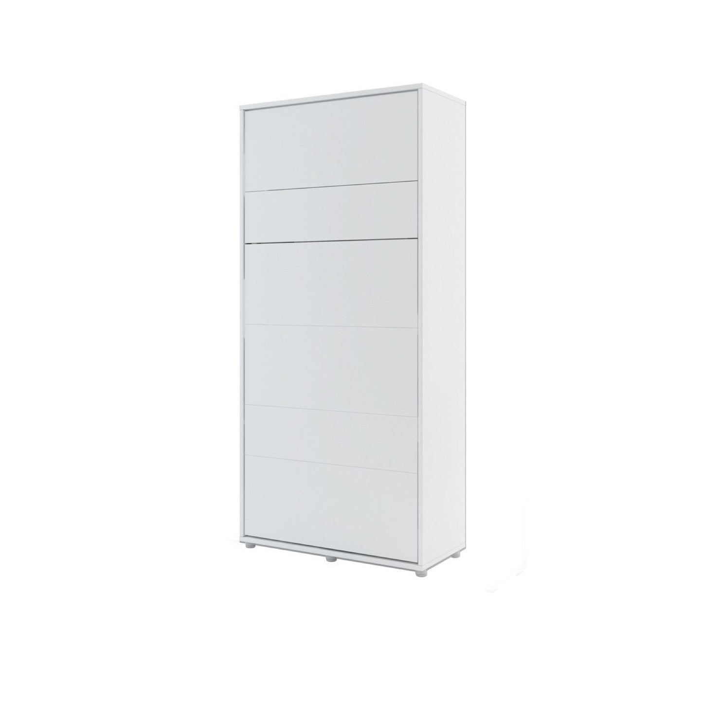 Vertical Folding Wall Bed – Single 90cm | Hidden Pull Down Bed with Gas Soft-Close & Locking System