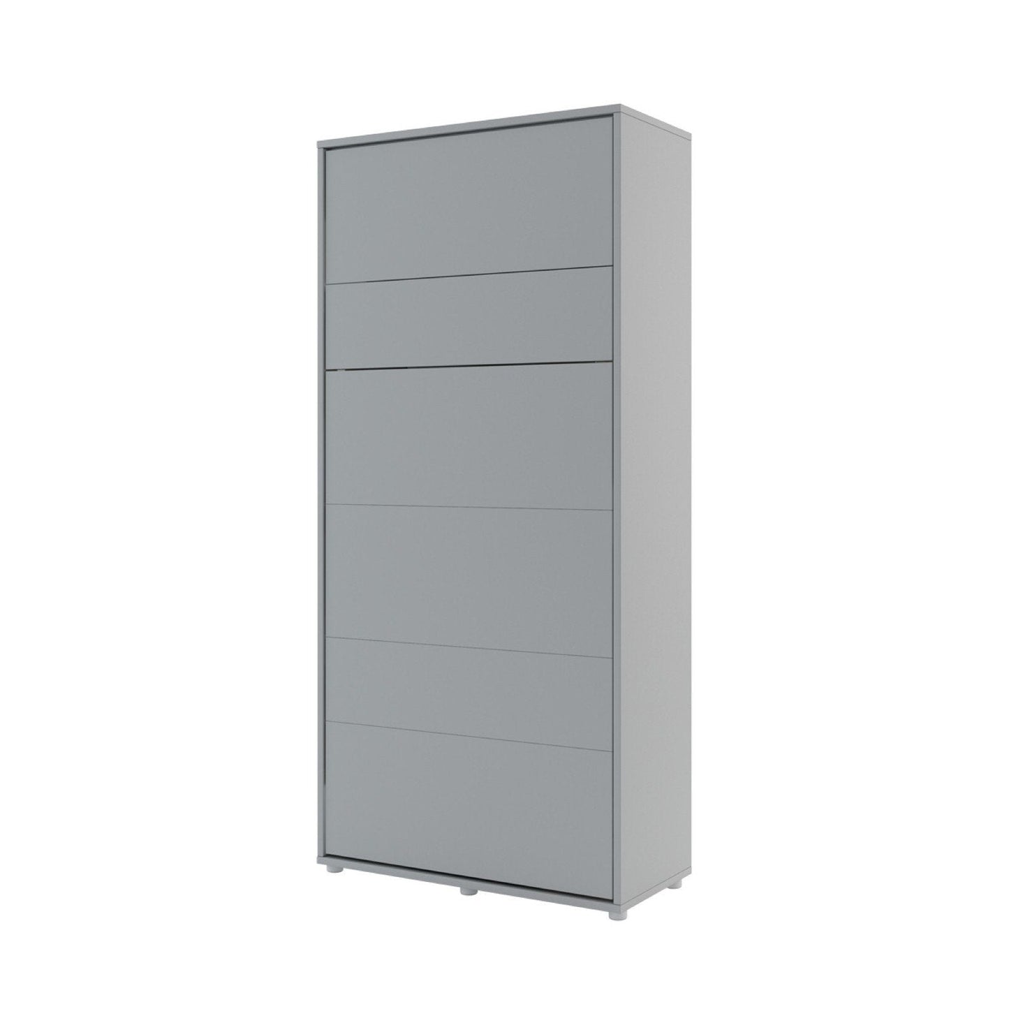 Vertical Folding Wall Bed – Single 90cm | Hidden Pull Down Bed with Gas Soft-Close & Locking System