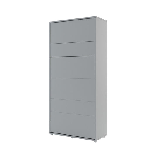 Vertical Folding Wall Bed – Single 90cm | Hidden Pull Down Bed with Gas Soft-Close & Locking System