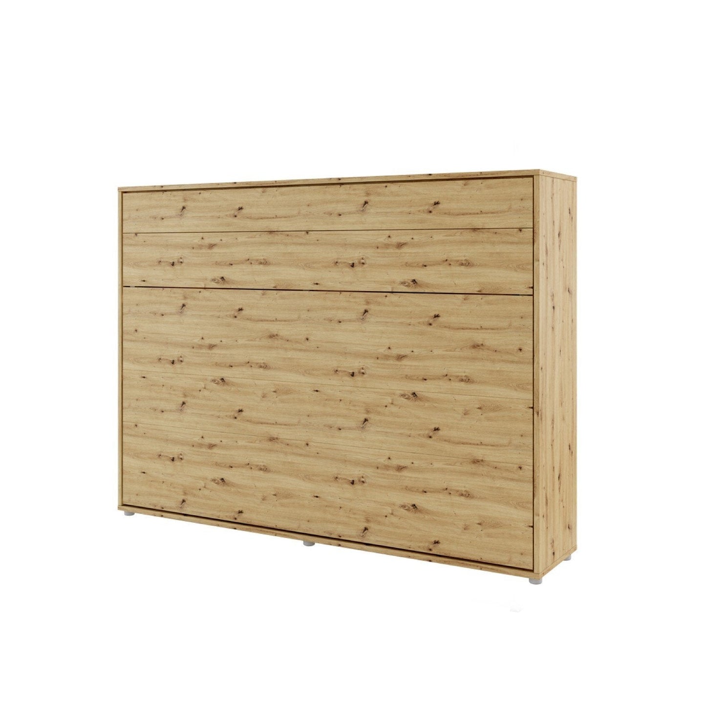 Horizontal Folding Wall Bed – Double 140cm | Hidden Pull Down Bed with Gas Soft-Close & Locking System