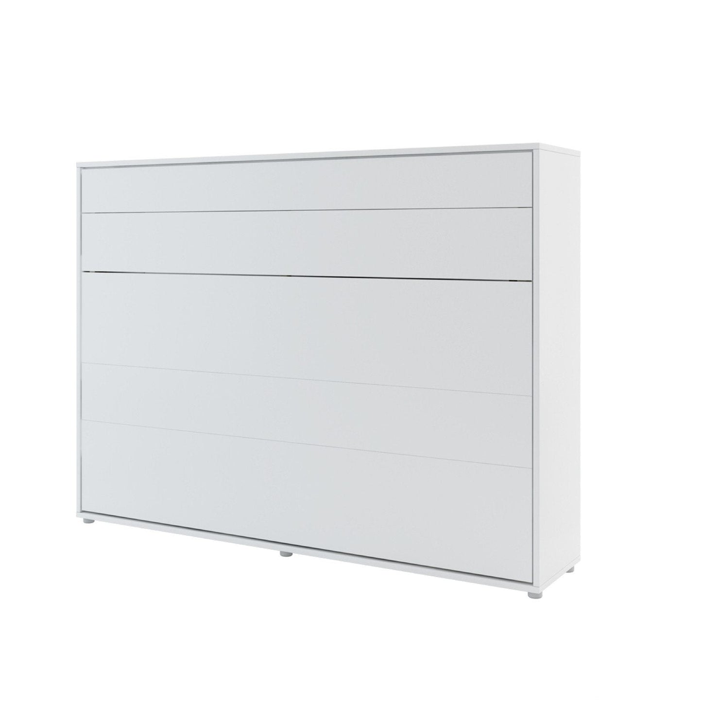 Horizontal Folding Wall Bed – Double 140cm | Hidden Pull Down Bed with Gas Soft-Close & Locking System