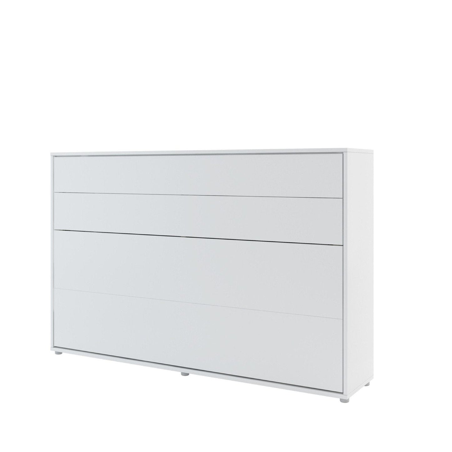 Horizontal Folding Wall Bed – Small Double 120cm | Hidden Pull Down Bed with Gas Soft-Close