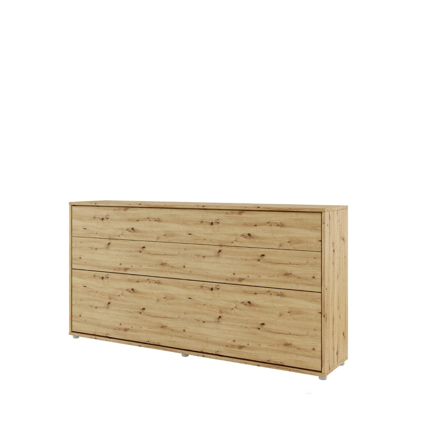 Horizontal Folding Wall Bed – Single 90cm | Hidden Pull Down Bed with Gas Soft-Close & Locking System