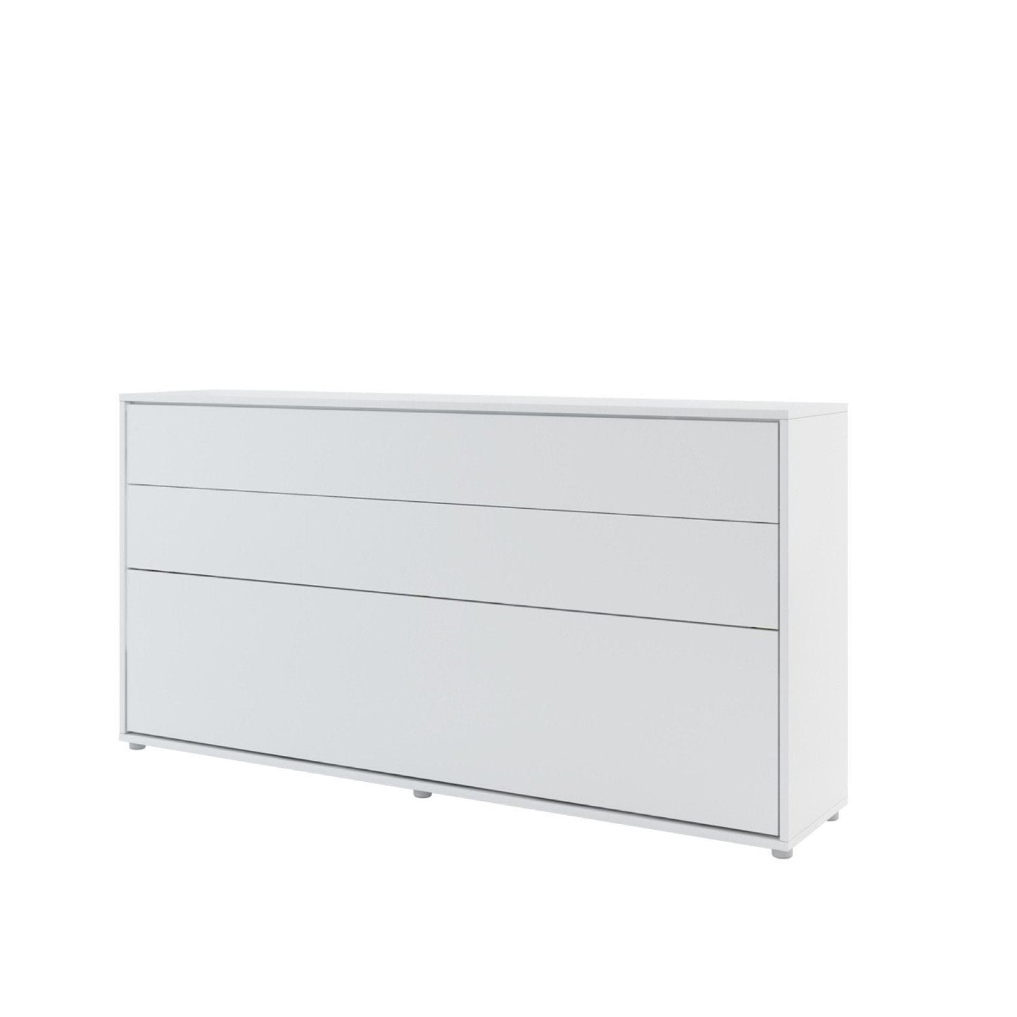 Horizontal Folding Wall Bed – Single 90cm | Hidden Pull Down Bed with Gas Soft-Close & Locking System