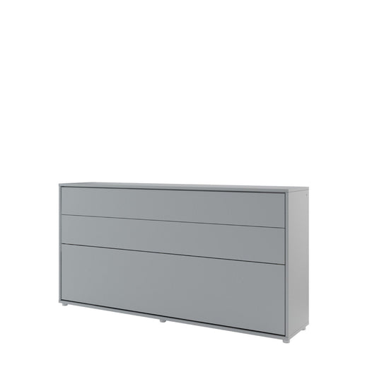 Horizontal Folding Wall Bed – Single 90cm | Hidden Pull Down Bed with Gas Soft-Close & Locking System