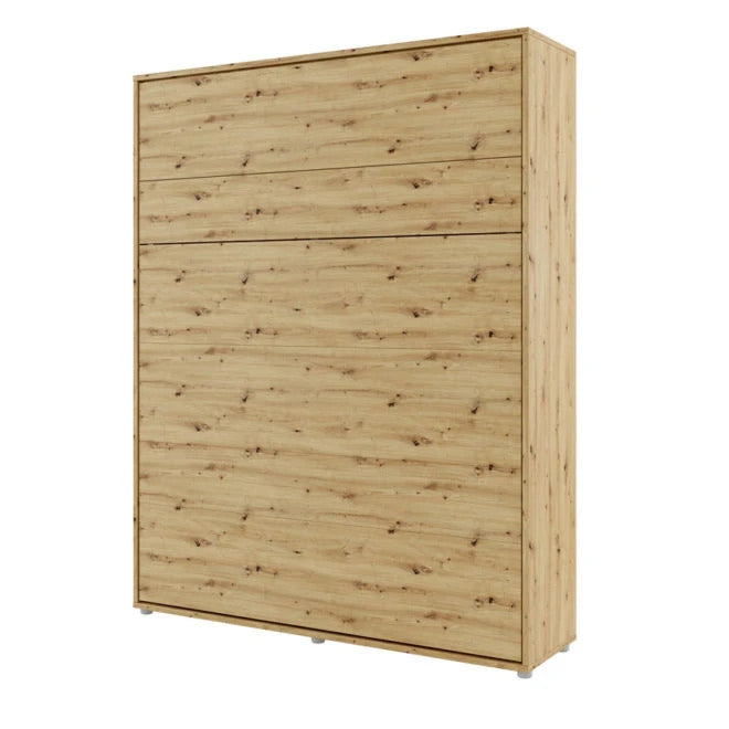 Vertical Folding Wall Bed – EU King 160cm | Hidden Pull Down Bed with Gas Soft-Close & Locking System