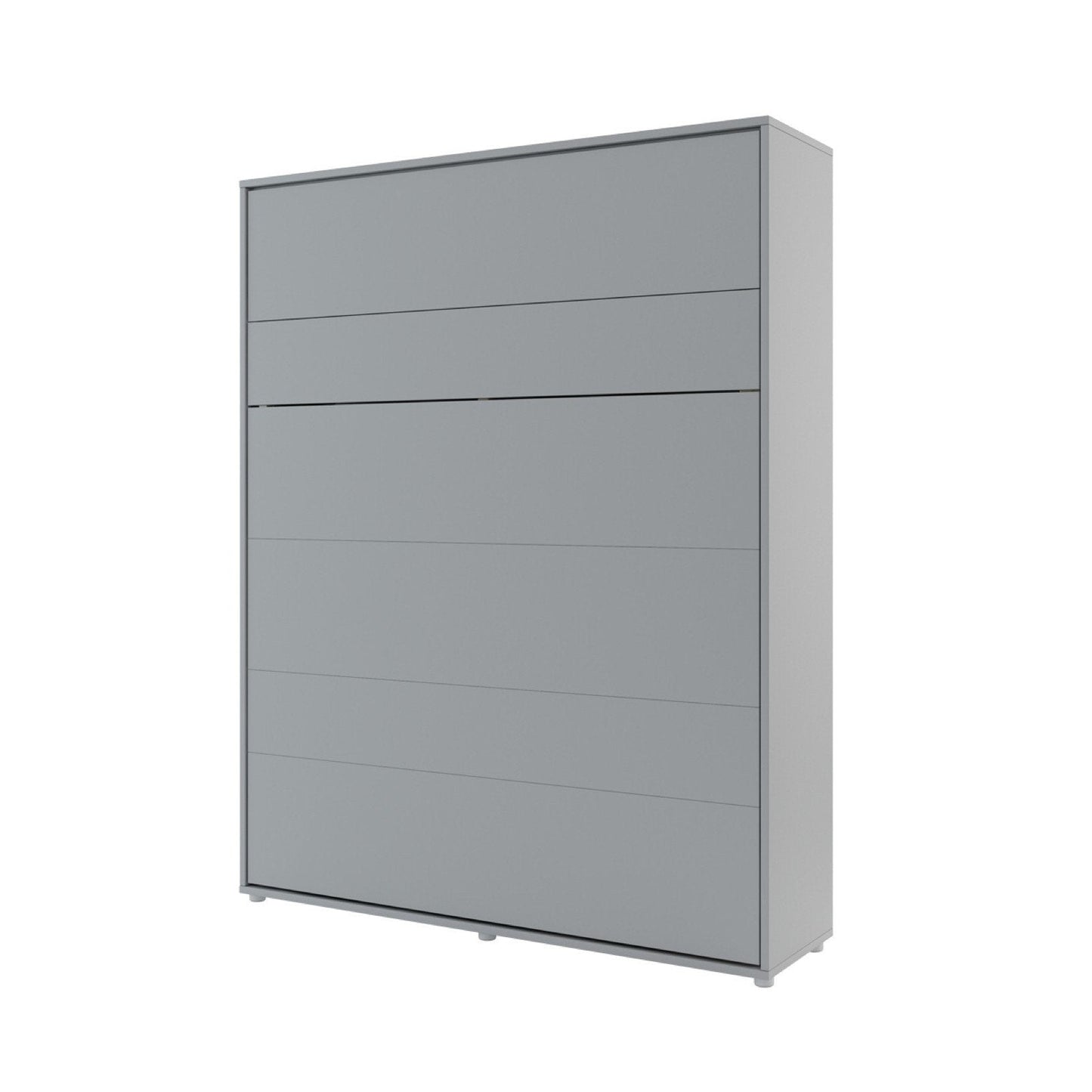 Vertical Folding Wall Bed – EU King 160cm | Hidden Pull Down Bed with Gas Soft-Close & Locking System