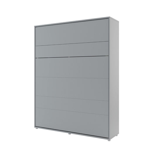 Vertical Folding Wall Bed – EU King 160cm | Hidden Pull Down Bed with Gas Soft-Close & Locking System