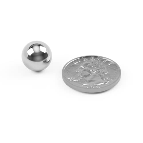 BC Precision 4 Pack Replacement Balls for Labyrinth Game (1/2 Inch Steel) – Steel Balls for Wooden Maze Games
