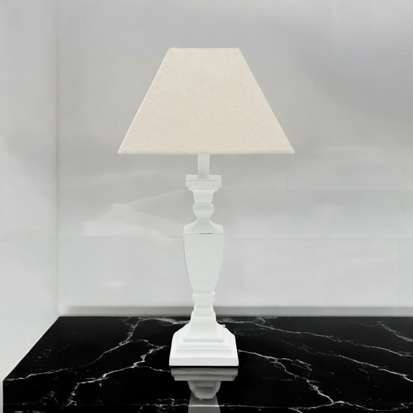 43CM TRADITIONAL LAMP AND SHADE