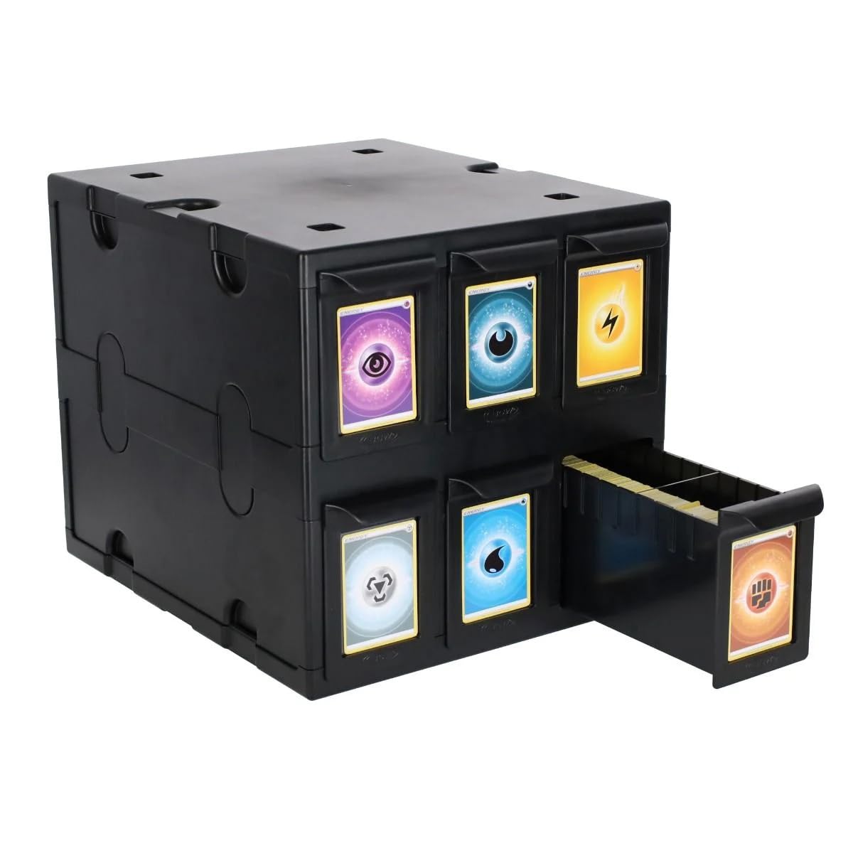 BCW 6 Drawer Card Catalog - Heavy-Duty Stackable Card Organizer