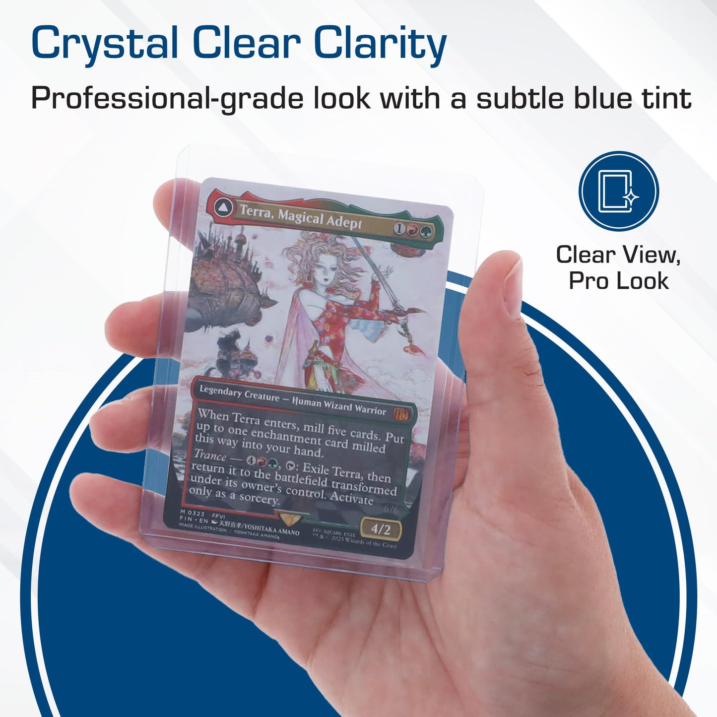 BCW 3x4 Toploaders – 500 Pack | Rigid Card Protectors for 20pt Cards
