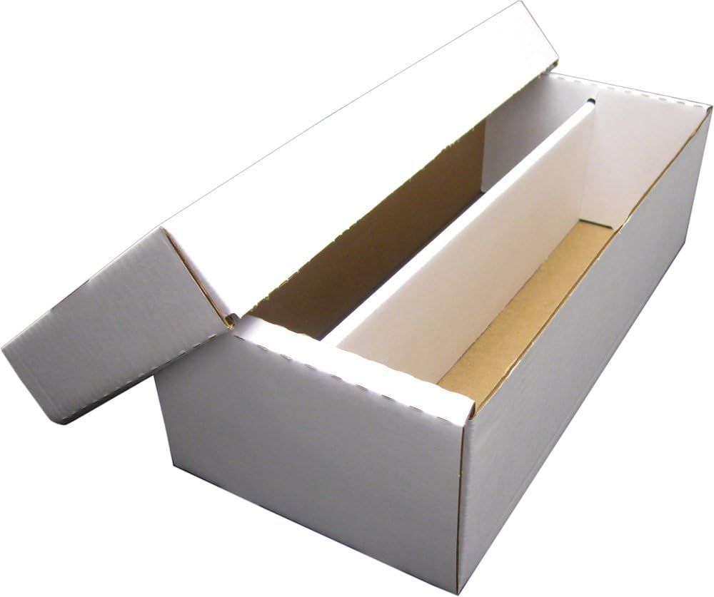 BCW Shoe Storage Card Box - 3 ct | Holds 1600 Standard Cards or 300 Toploaders | Card Organizer