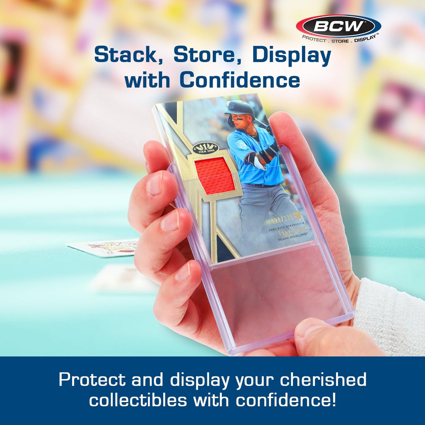 BCW Thick 138PT Card Top Load Holder – 3x4 (Pack of 10)